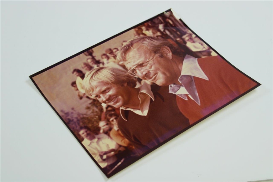 Arnold Palmer & Jack Nicklaus Photo - Lester Nehamkin Collection