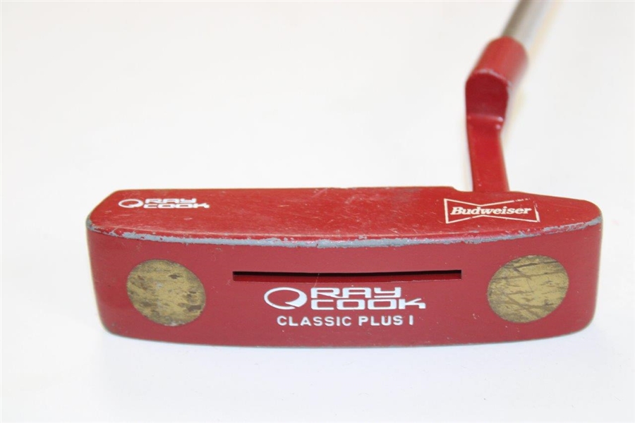 John Daly's Personal Used Budweiser Ray Cook Classic Plus 1 Red Putter