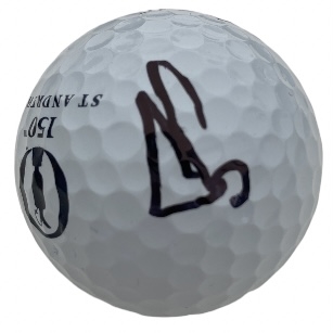 Ernie Els Signed 2022 Open Championship at St Andrews Logo Titleist Golf Ball - 150th