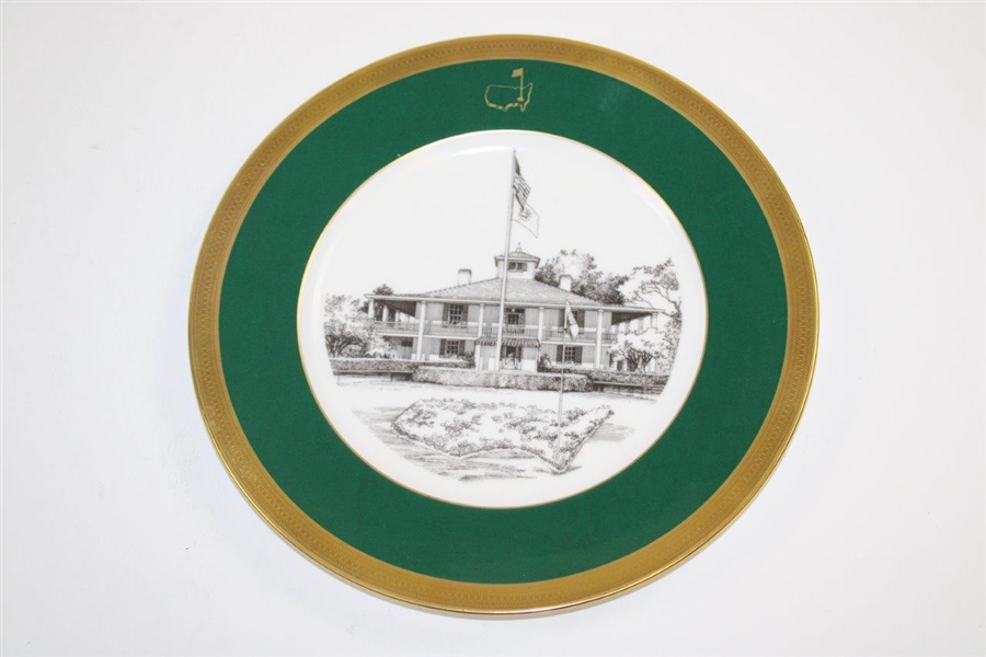 1993 Masters Tournament Lenox Commemorative Member Plate #4 with Original Box
