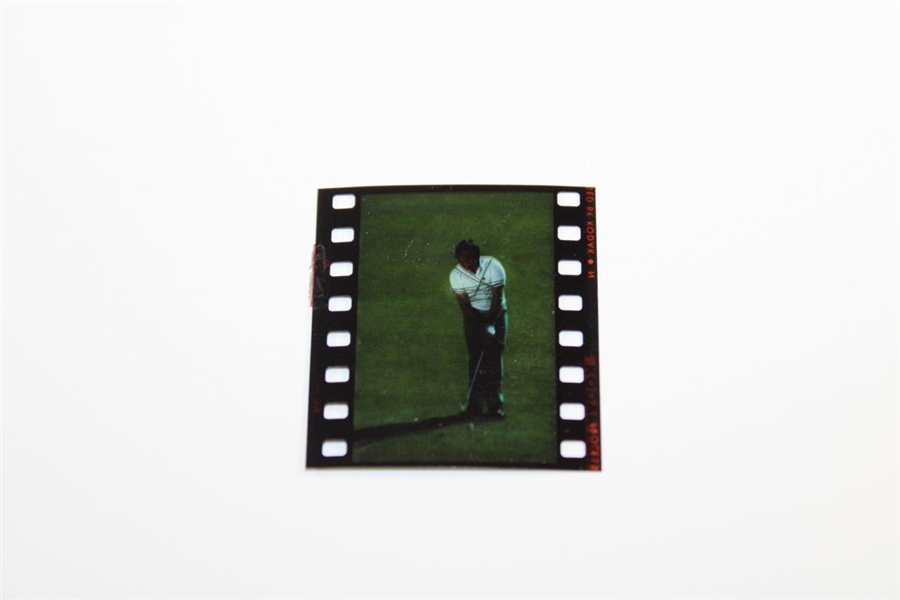 Seve Ballesteros 'Tied Up With Rope' Photo with Negative & Scorecard - John Andrisani Collection