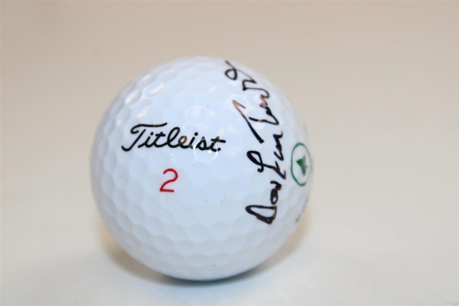 Dow Finsterwald Signed Shaughnessy Logo Golf Ball JSA ALOA