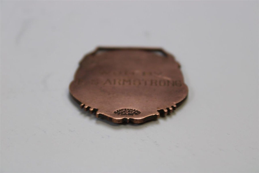 1914 Southern California Open Golf Championship Low Amateur Medal