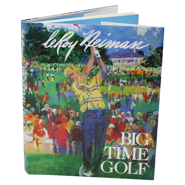 Big Time Golf Signed By LeRoy Neiman