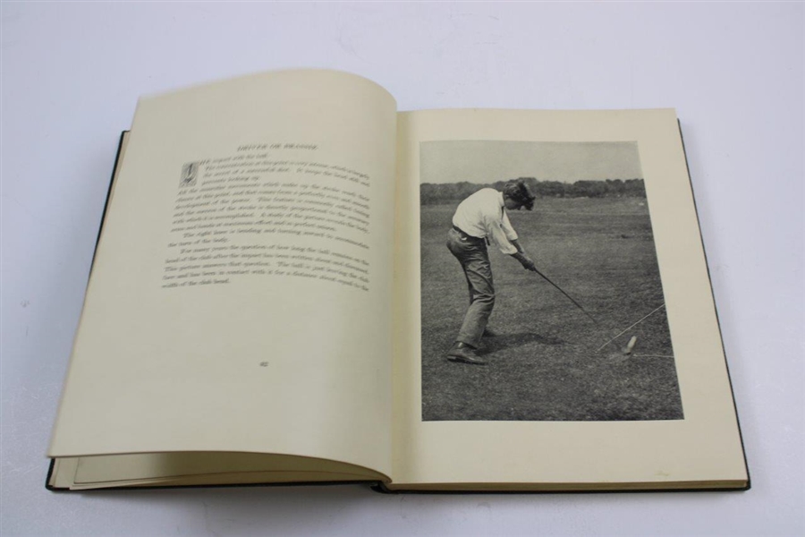 1919 Picture Analysis Of Golf Strokes By Jim Barnes