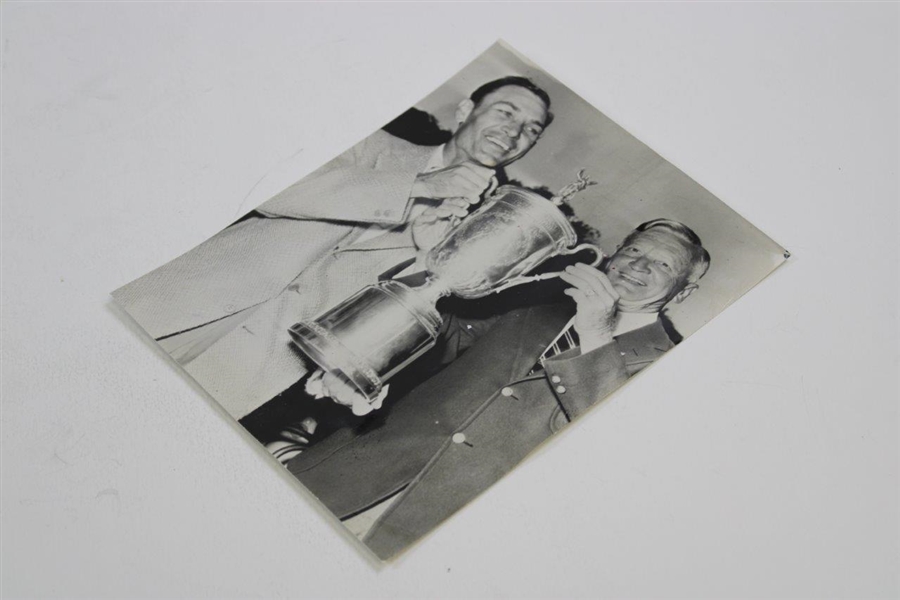 Ben Hogan with Trophy 1948 US Open Press Photo