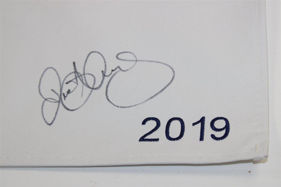 Rory McIlroy Signed 2019 Players Championship Embroidered Flag JSA ALOA