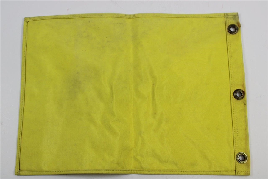 Arnold Palmer Bay Hill Club  Used Yellow Embroidered Flag