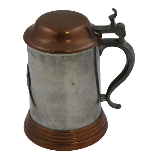 1906 Crescent Boat Club Pewter & Bronze Eight-Oared Shell Tankard Won By Harry A. Shockcor