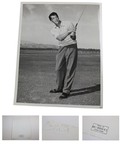 Dean Martin, Bing Crosby, Lawrence Welk, And Jim Davis Original Photos