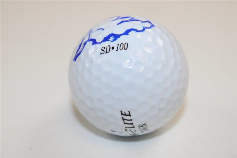 Tom Kite Signed Top-Flite Tour SD-100 1 Logo Golf Ball JSA ALOA