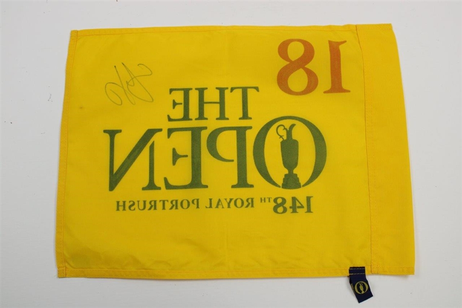 Shane Lowry Signed 2019 Open Championship Flag Beckett #BF13439