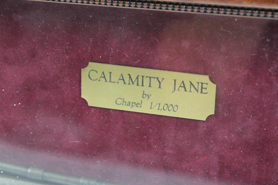 Bobby Jones Calamity Jane Putter – Cast Bronze & Sterling Silver ½ Scale Miniature