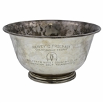 1940-1953 Harvey C. Fruehauf Championship Sterling Silver Trophy - Wolferts Roost C.C.