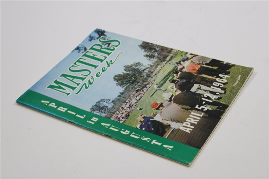 1964 Masters Week 'April in Augusta' Magazine - Palmer's Final Masters Win