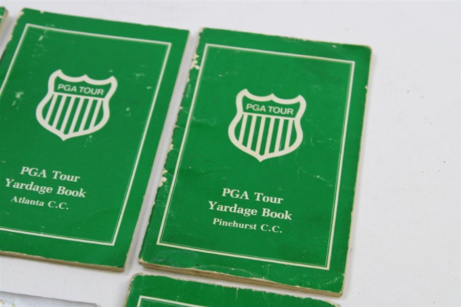 Muirfield Village GC Yardage by Angelo Guide w/Five (5) PGA Tour Guides - Linn Strickler Collection