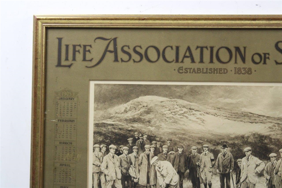 Circa 1905 Life Association of Scotland Advertising Calendar by Artist Michael Brown