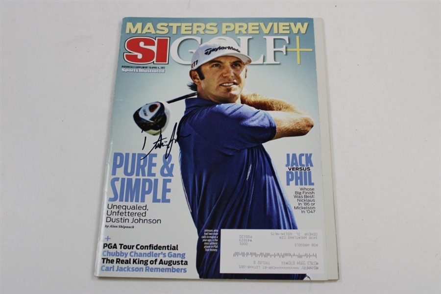 Sergio, Reed, Johnson & Schwartzel Signed Golf World/SI Magazines JSA ALOA