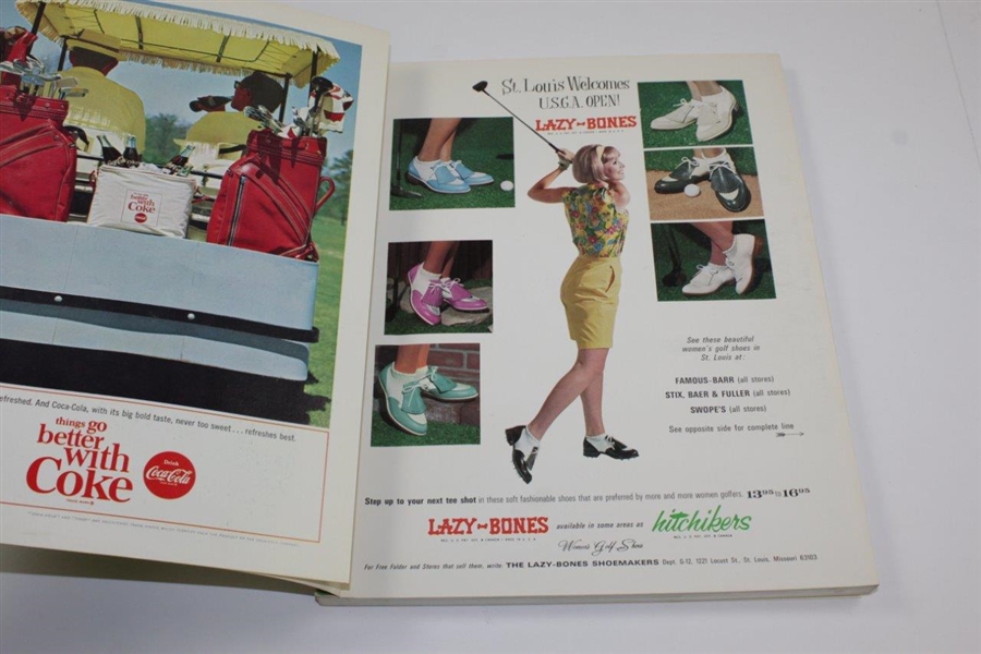1965 US Open at Bellerive Country Club Official Program - Gary Player Winner