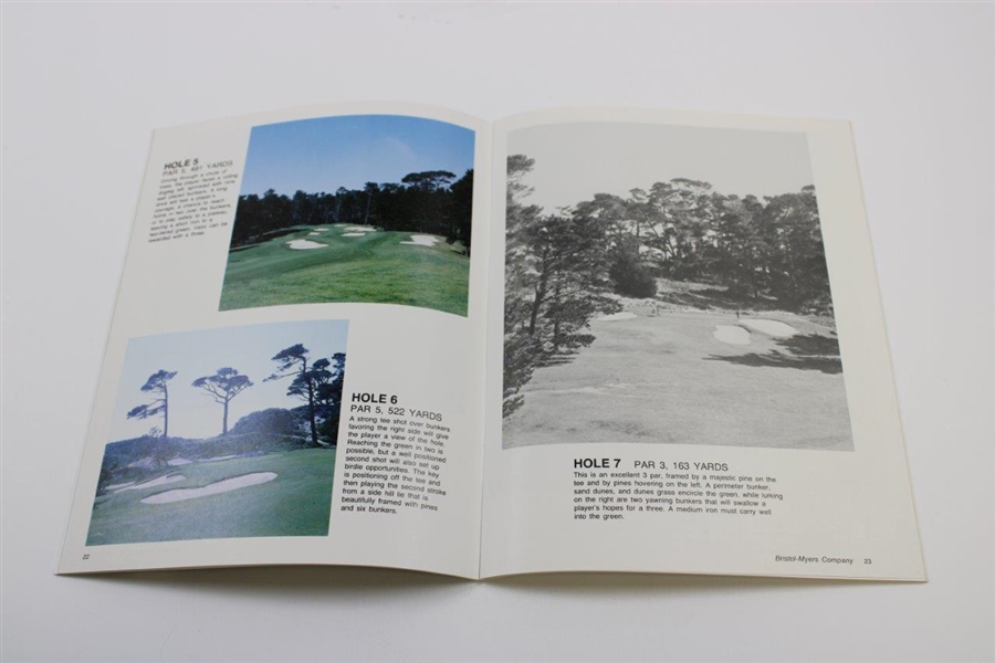 1981 Walker Cup at Cypress Point Club Official Program