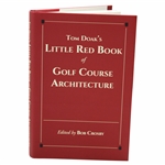 Tom Doak Signed 2017 Little Red Book of Golf Course Architecture 