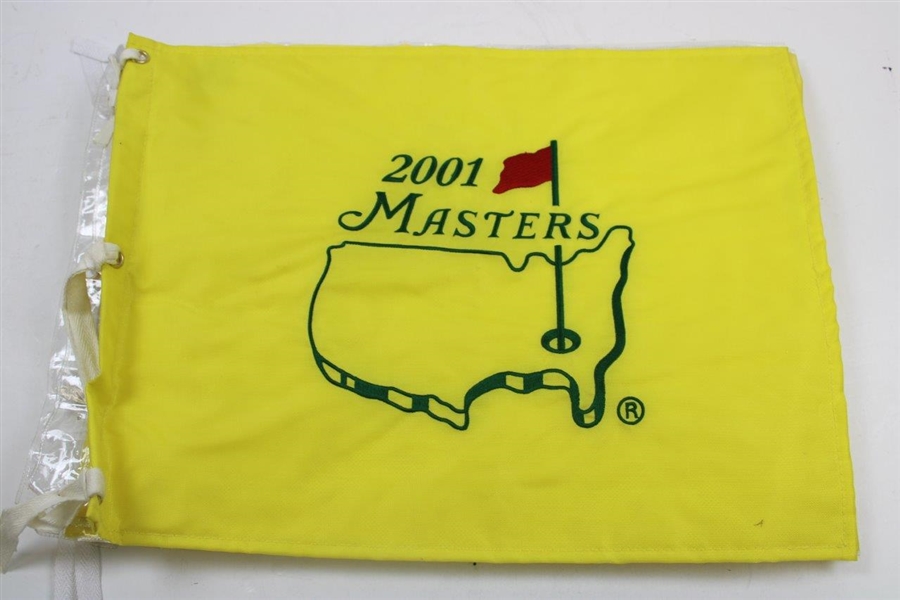 2001, 2003, 2004 & 2014 Masters Tournament Embroidered Flags