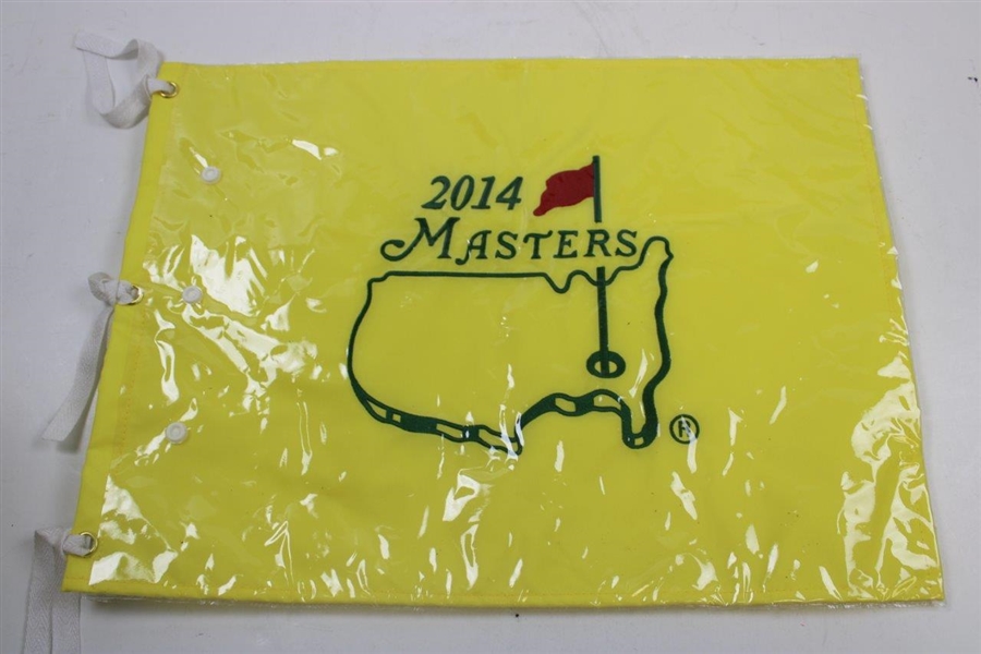 2001, 2003, 2004 & 2014 Masters Tournament Embroidered Flags