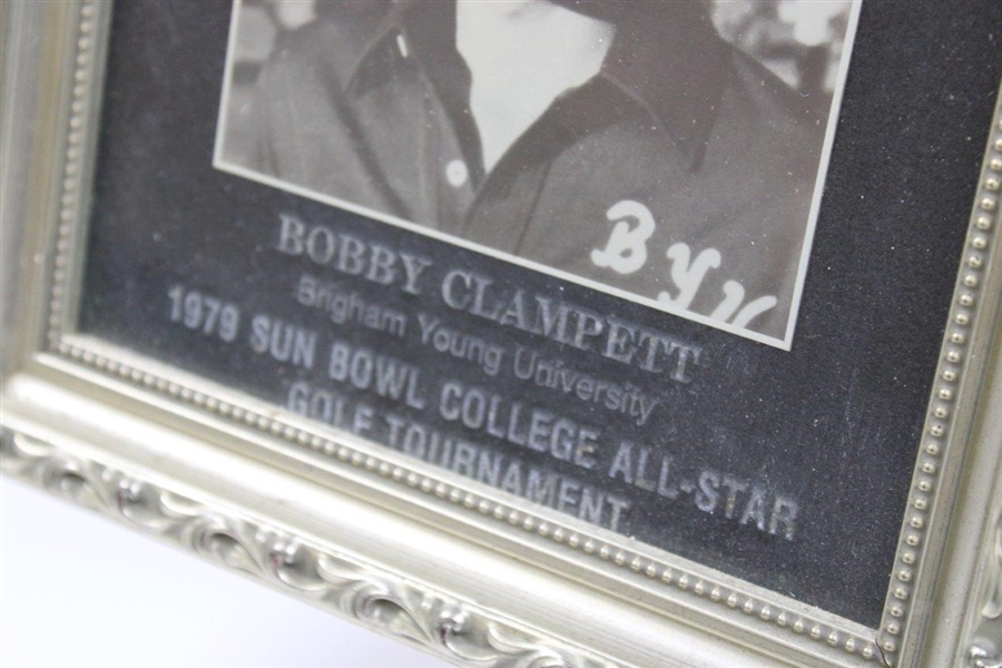 Bobby Clampett's 1979 Sun Bowl BYU College All-Star Golf Tournament Display