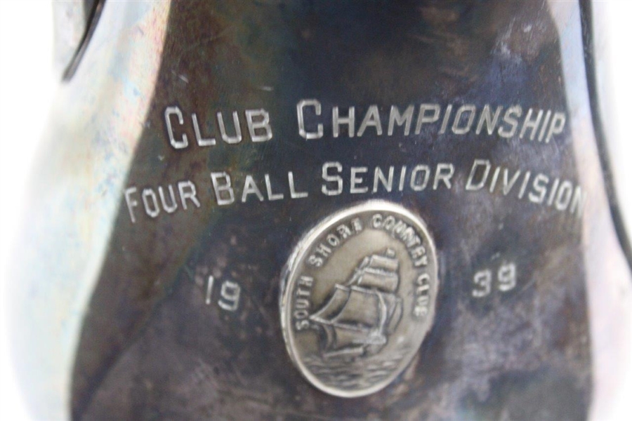 1939 Four Ball Senior Division Club Championship at South Shore CC Trophy