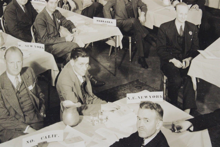 1942 PGA of America's 26th Annual Meeting at Medinah Club Burke & Koretke Photo - Framed