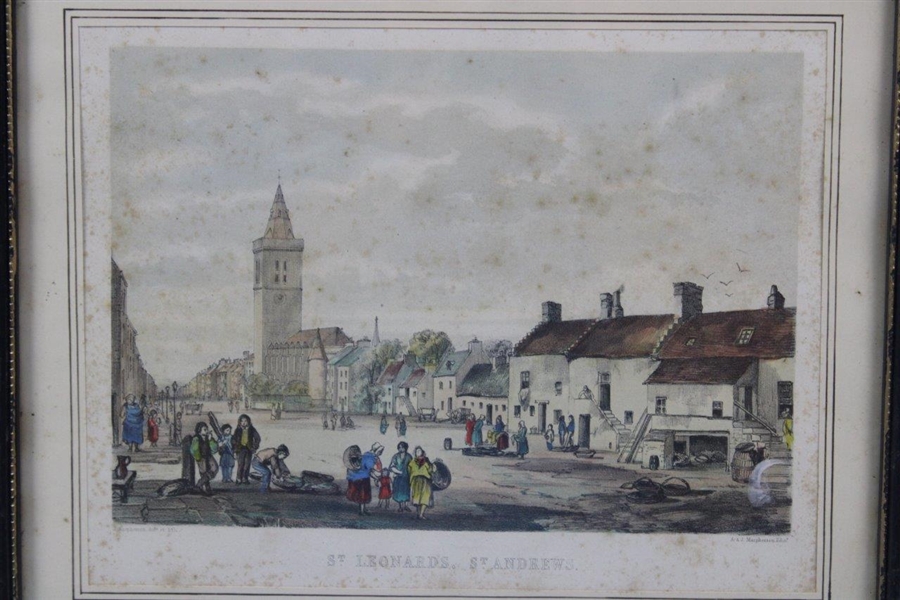 St Andrews St. Leonard's A&J Macpherson, Edin. Print - Framed