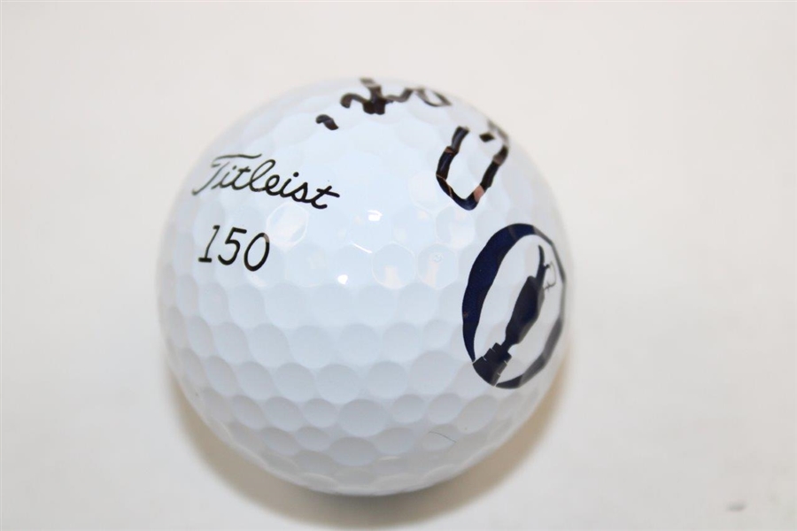 Gary Player Signed 150th 2022 Open Championship Logo Golf Ball JSA ALOA