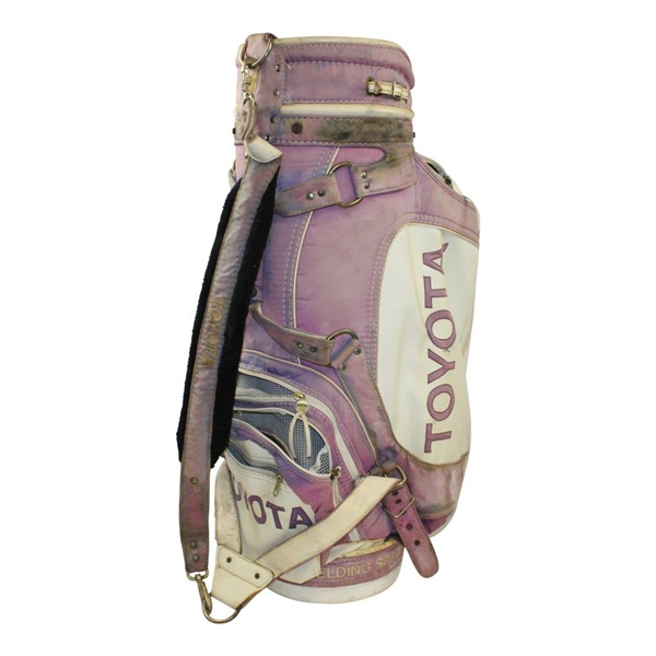 Chi-Chi Rodriguez's Personal Used Toyota Full Size Belding Golf Bag