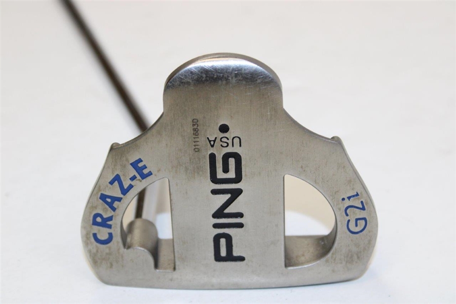 Chi-Chi Rodriguez's Personal Used PING Craz-E G2i #01116830 Putter with Headcover