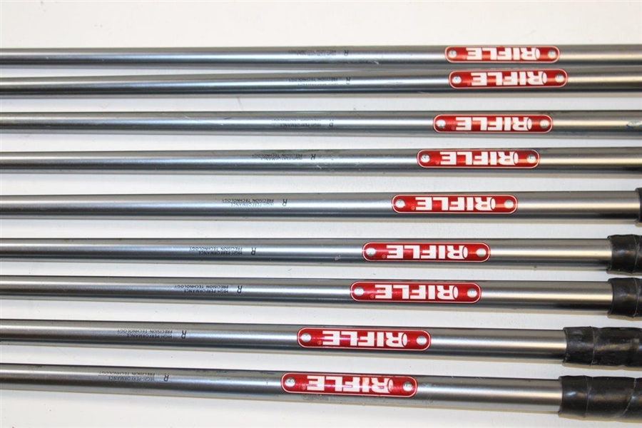 Chi-Chi Rodriguez's Personal Used VIP Tourney V-Foil Forged 1025C 2-P Iron Set