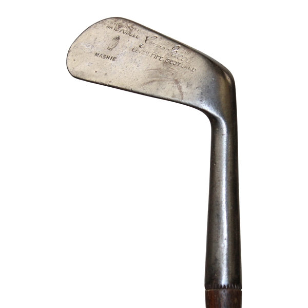 George Nicoll Warranted Hand Forged Hickory Mashie