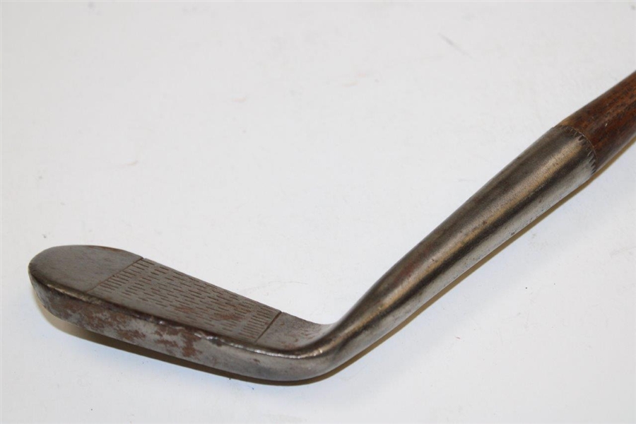 George Nicoll Warranted Hand Forged Hickory Mashie