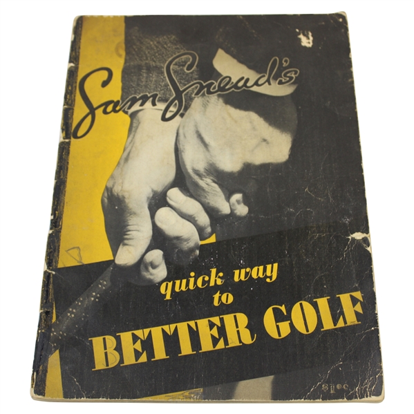 Copyright 1938 Soft Cover Quick Way To Better Golf 