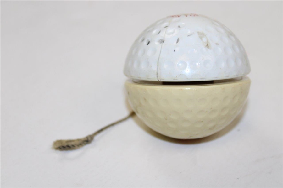Vintage Don Duncan 300 Golf Ball Shaped Return Top Yoyo