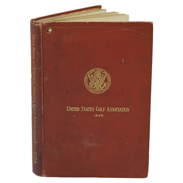 1924 United States Golf Association Year Book