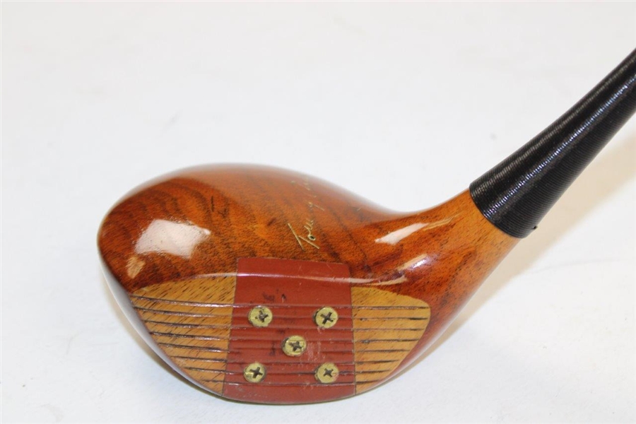 Game Used Bob Ford MacGregor Tourney “Tommy Armour” Persimmon 3 Wood