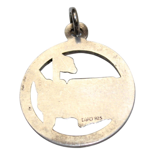 Masters Tournament Logo Sterling Silver Pendant