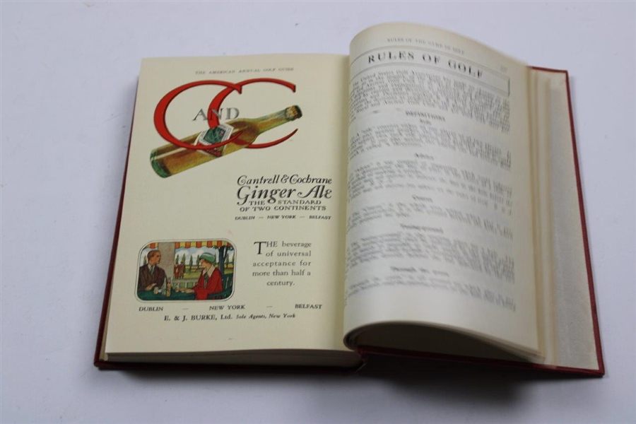 1923 The American Annual Golf Guide