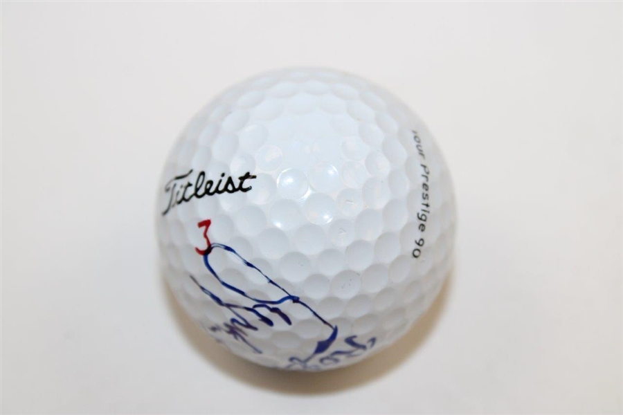 George Brett Signed Personal Kansas City Royals 'George Brett' Logo Golf Ball JSA ALOA
