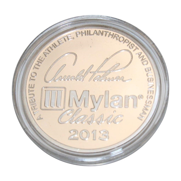 Limited Edition Arnold Palmer 2013 Tribute Mylan Classic Coin in Box #389/550