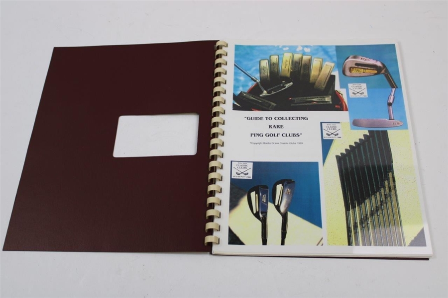 1993 'Guide To Collecting Rare Ping Golf Clubs' Booklet by Bobby Grace
