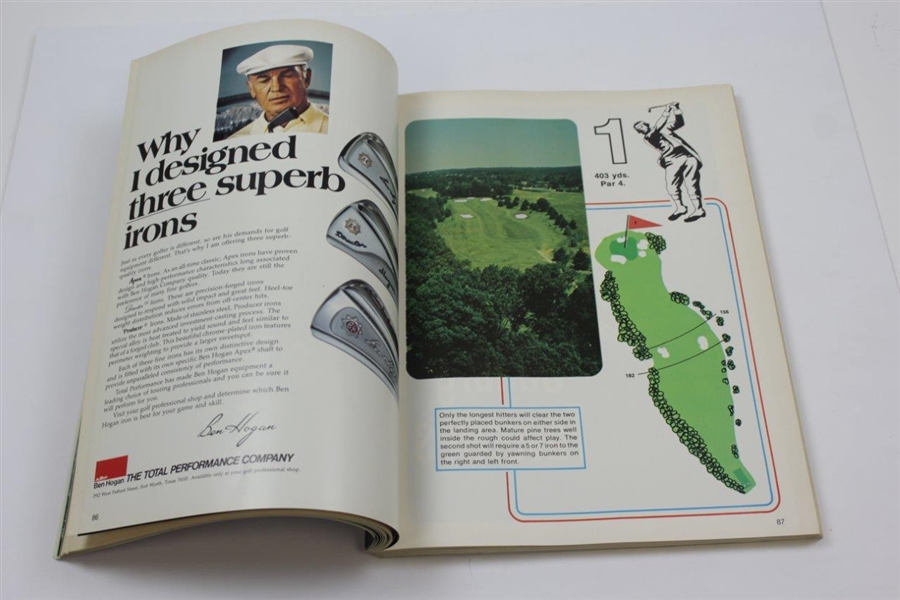 1976 PGA Championship at Congressional Country Club Official Program - Dave Stockton Winner