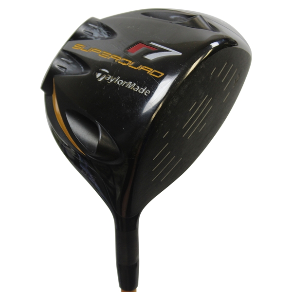 Bob Ford's Personal Used TaylorMade SuperQuad R7 Driver - has BF sticker on shaft