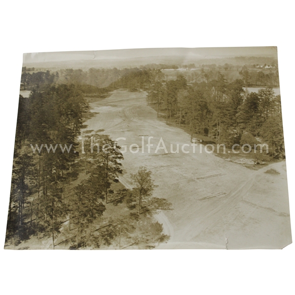 1930's Augusta National Golf Club Original Photo of 11th Fairway Under Construction