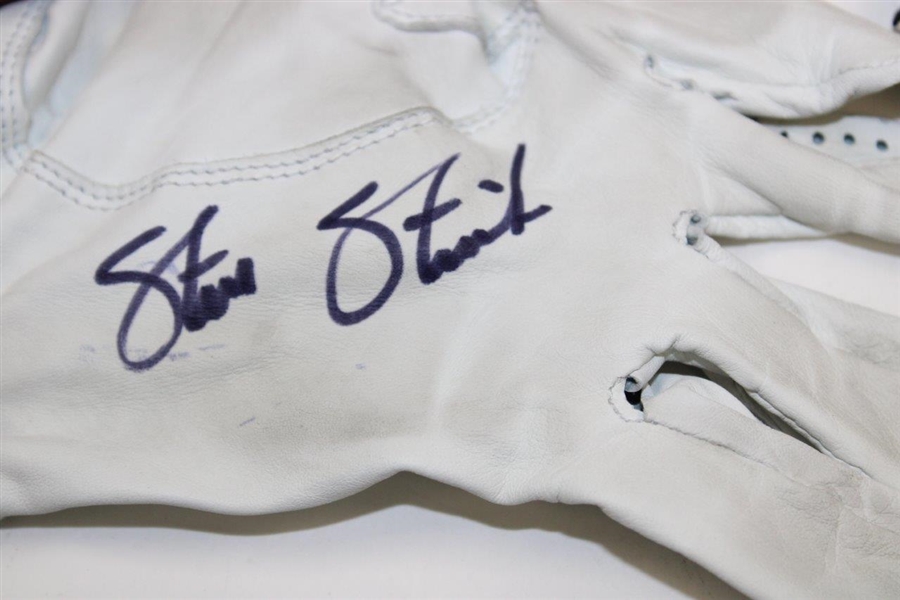 Stricker, Sheehan, Perry, Haas & Colbert Signed Personal Golf Gloves JSA ALOA